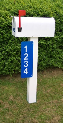 Reflective Address Signs